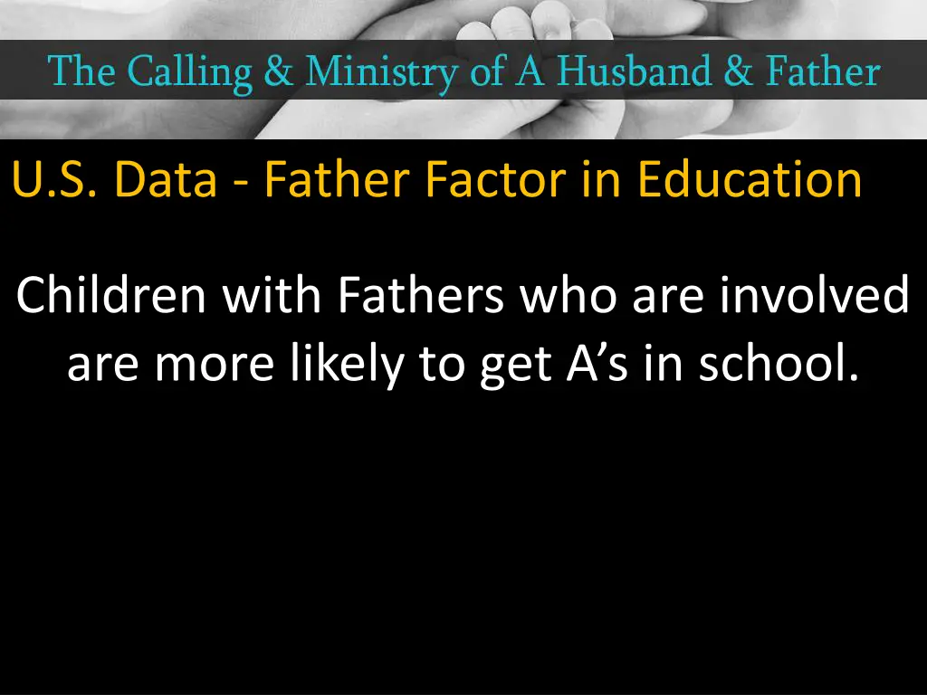 u s data father factor in education 3