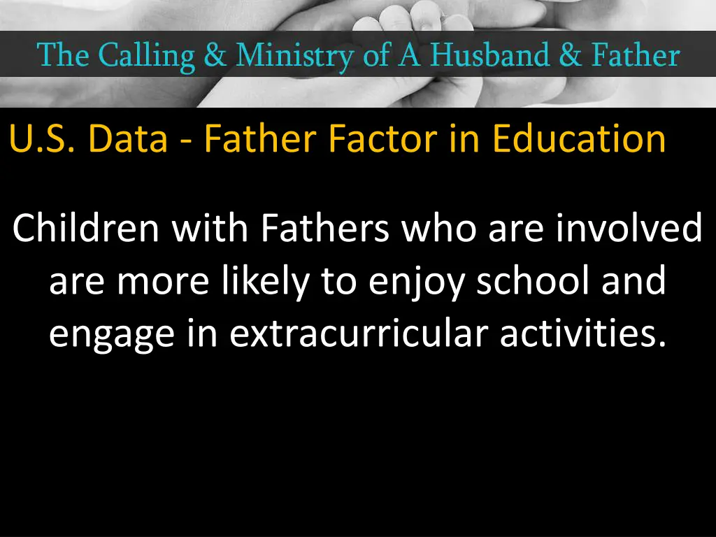 u s data father factor in education 4