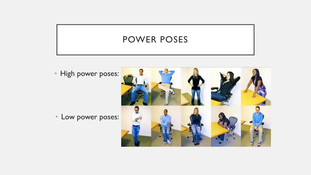 power poses