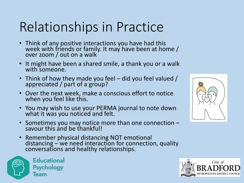 relationships in practice