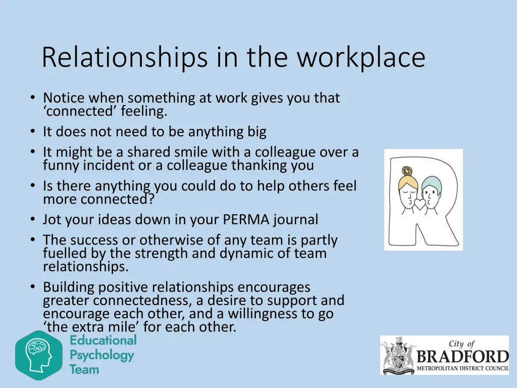 relationships in the workplace