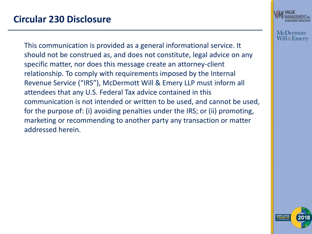 circular 230 disclosure