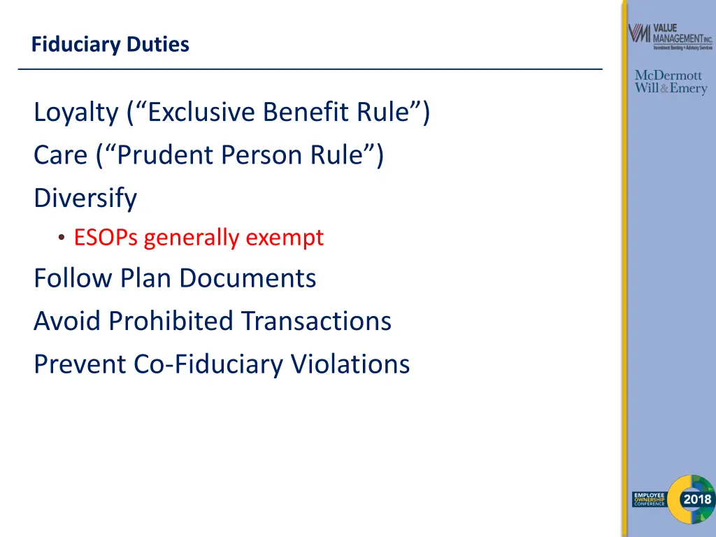 fiduciary duties