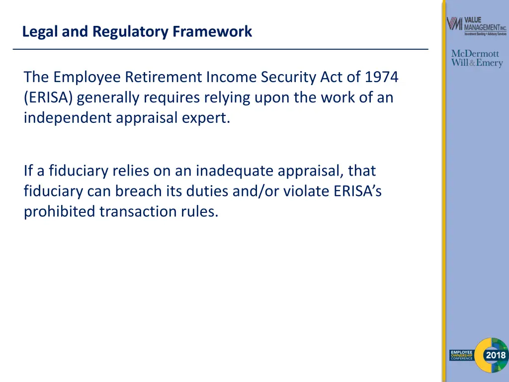 legal and regulatory framework