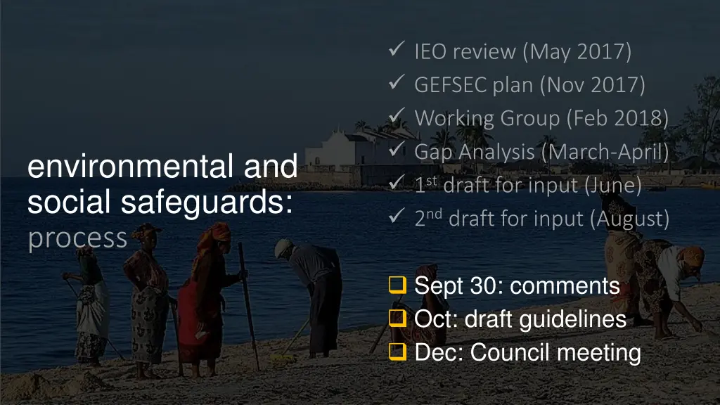 ieo review may 2017 gefsec plan nov 2017 working