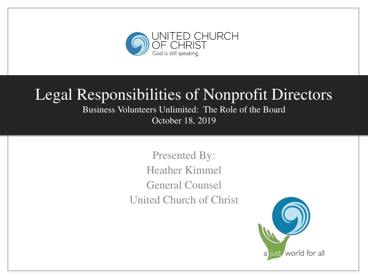 legal responsibilities of nonprofit directors