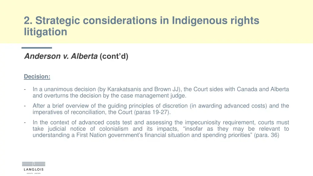 2 strategic considerations in indigenous rights 11