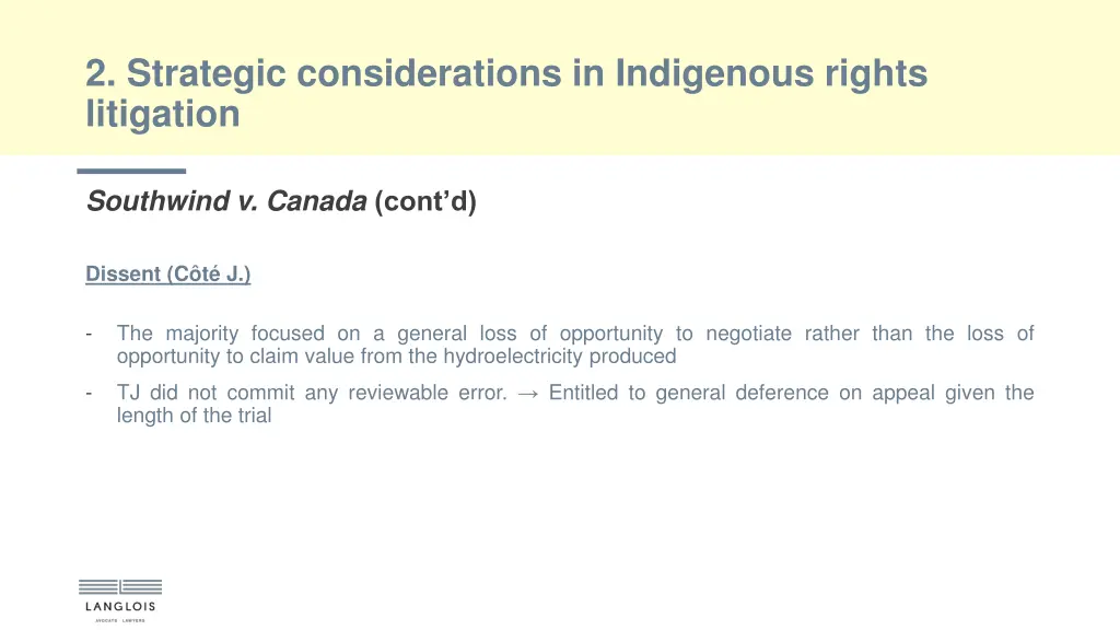 2 strategic considerations in indigenous rights 6