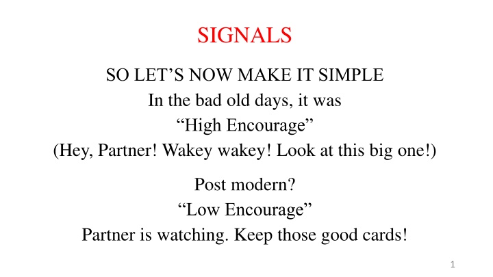 signals