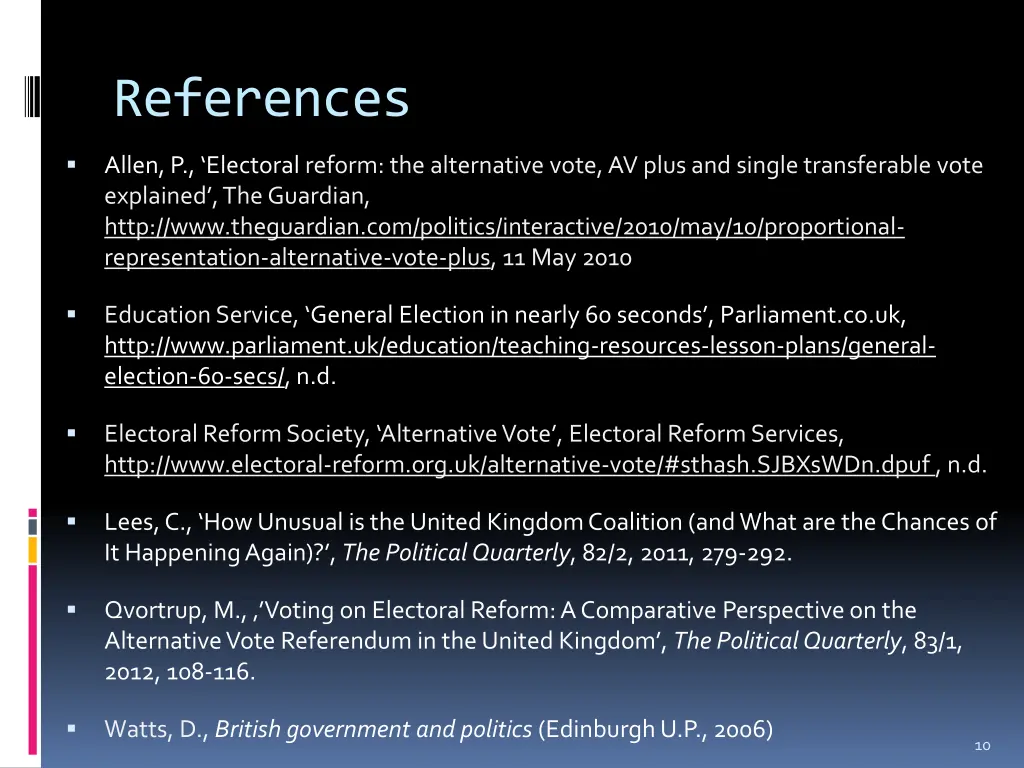 references