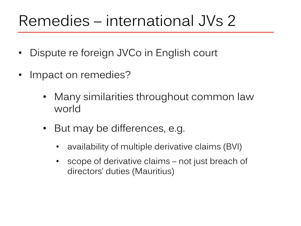 remedies international jvs 2