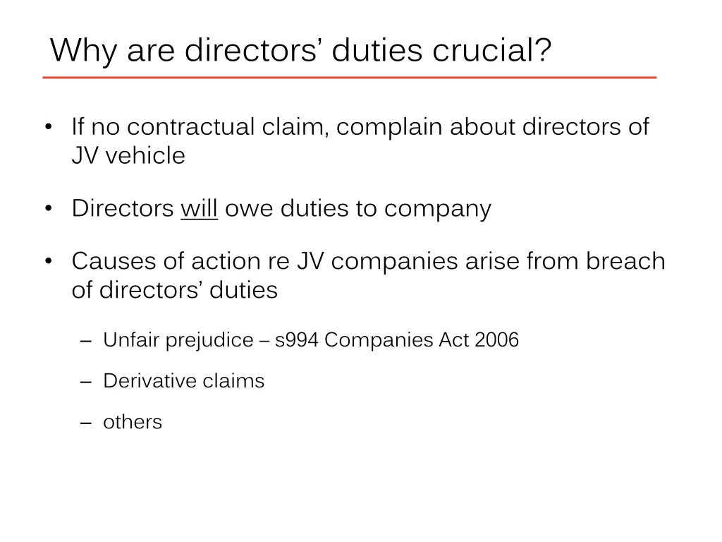 why are directors duties crucial