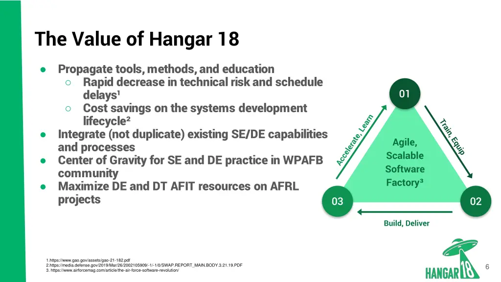 the value of hangar 18