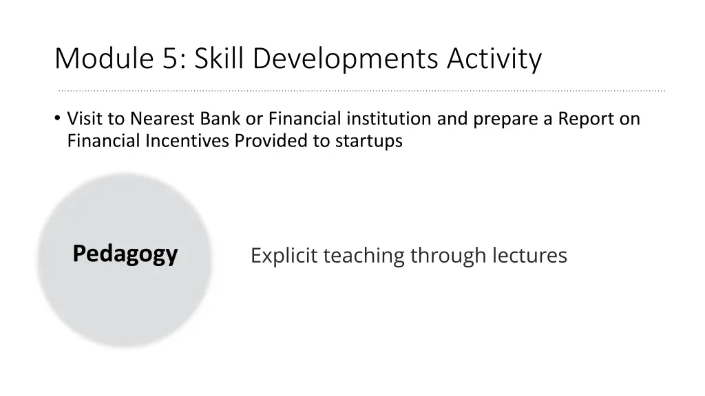 module 5 skill developments activity