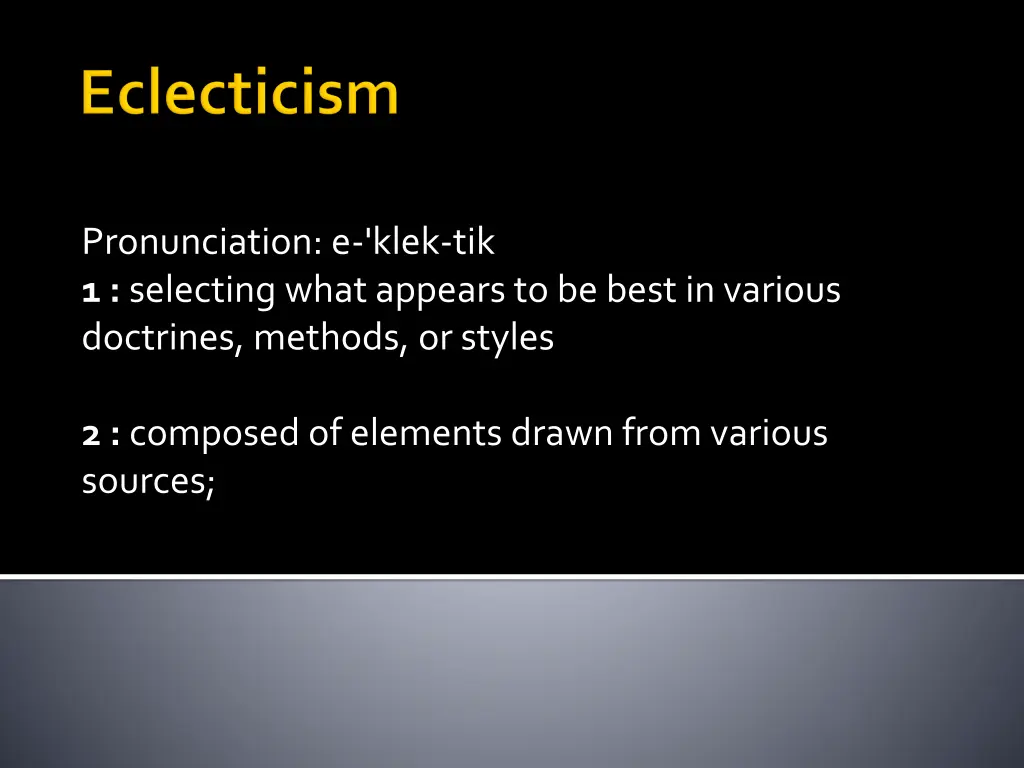 pronunciation e klek tik 1 selecting what appears