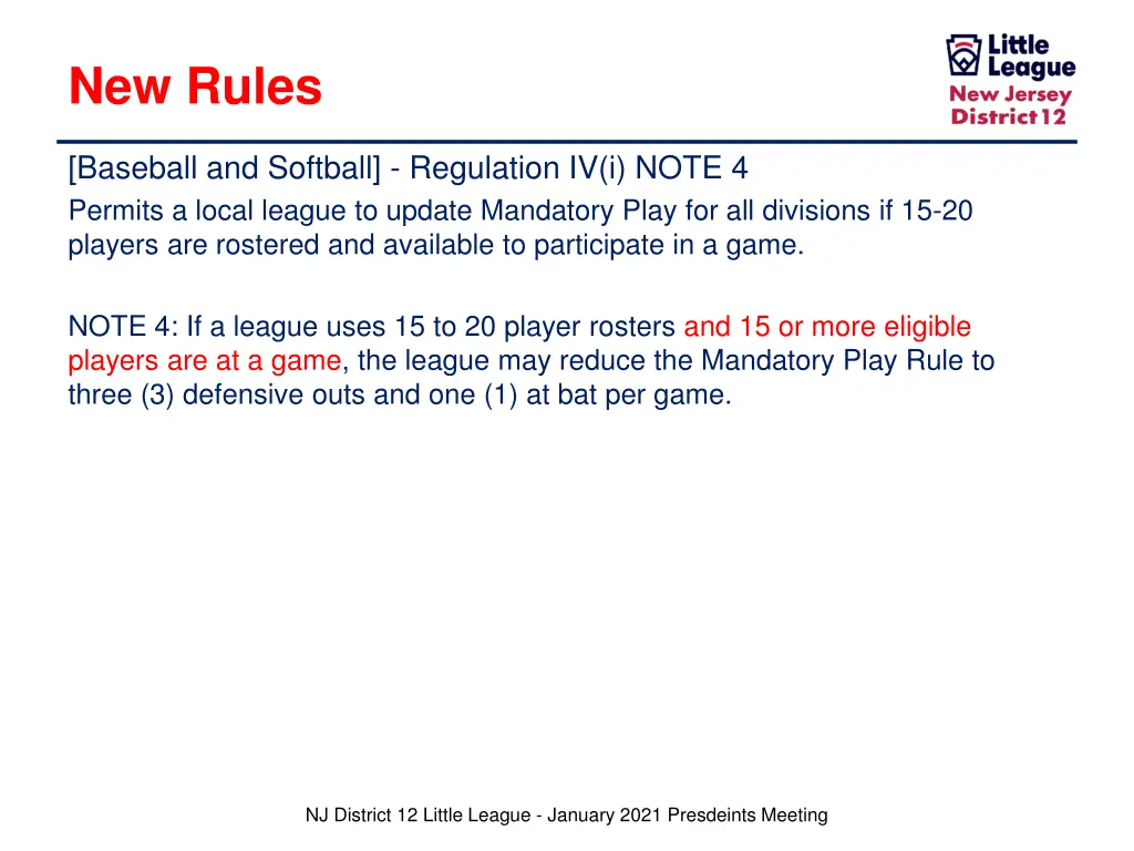 new rules 4