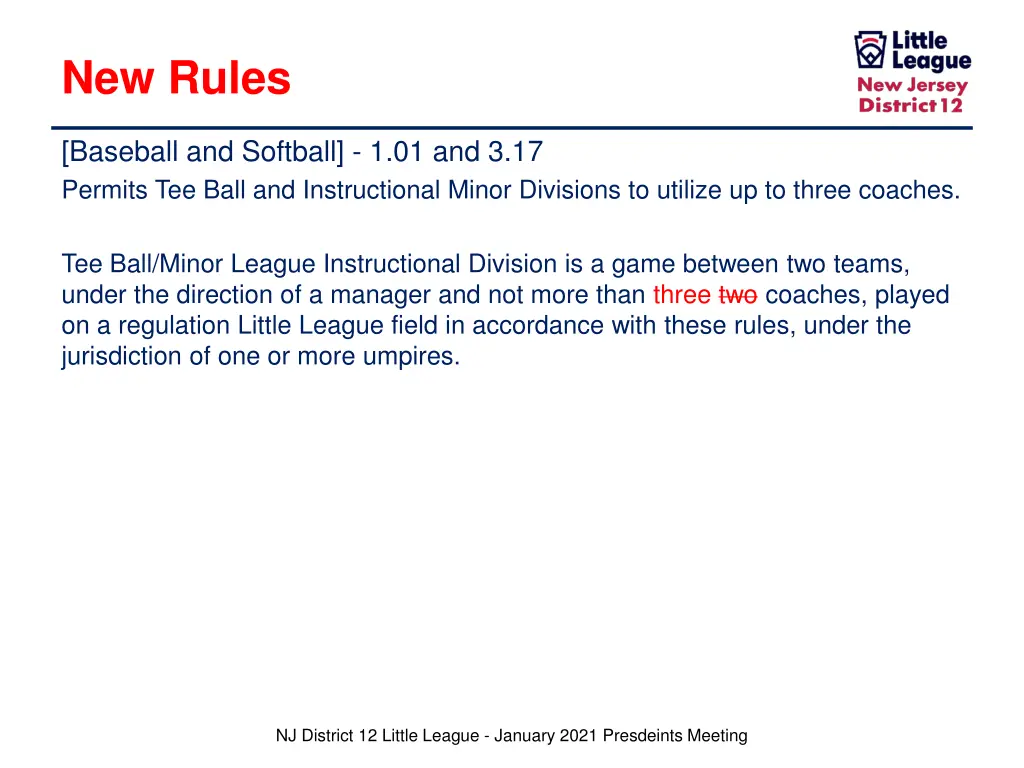 new rules 6