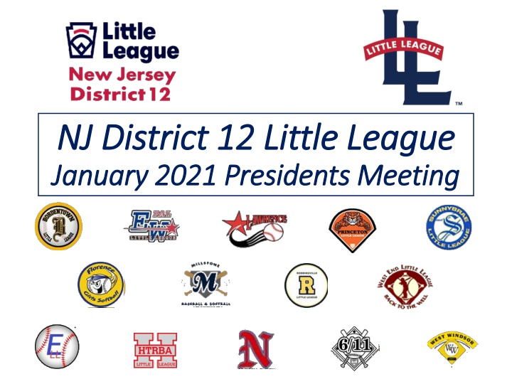 nj district 12 little league nj district