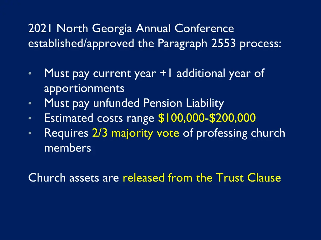 2021 north georgia annual conference established