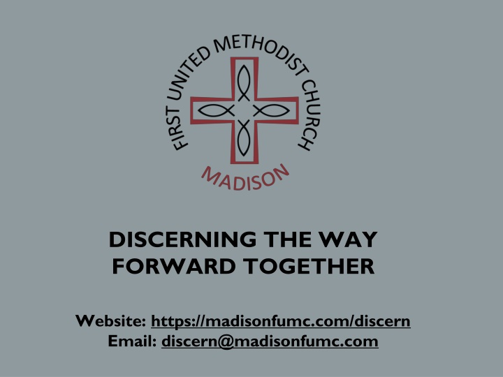 discerning the way forward together