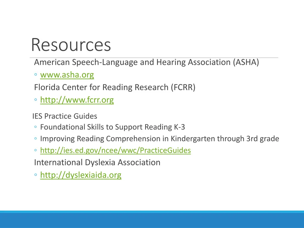 resources american speech language and hearing