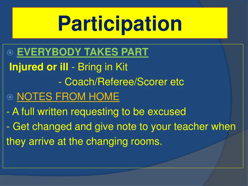 participation