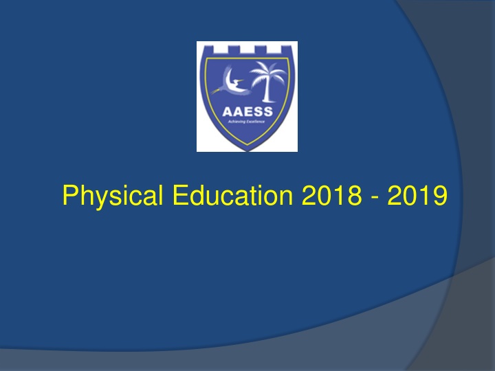 physical education 2018 2019