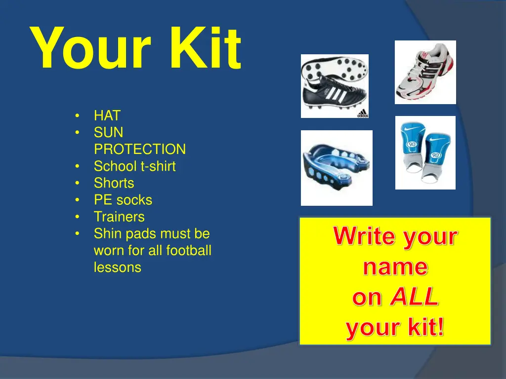 your kit