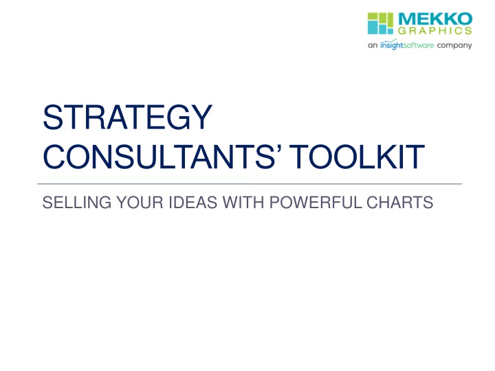 strategy consultants toolkit