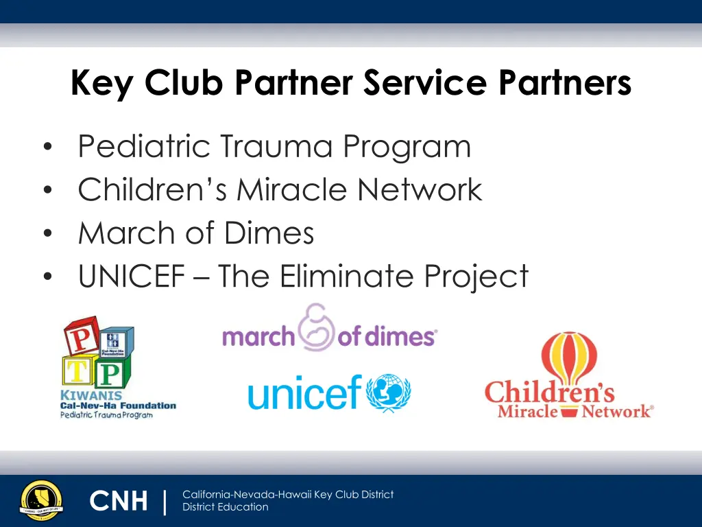 key club partner service partners