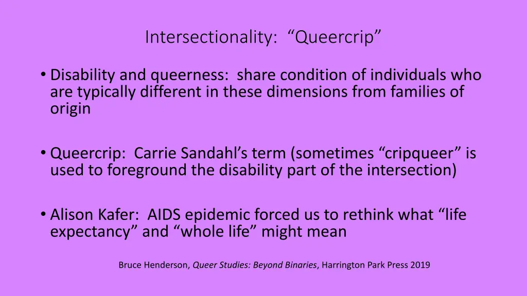 intersectionality queercrip