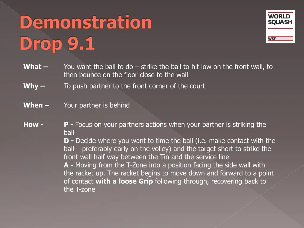 demonstration drop 9 1