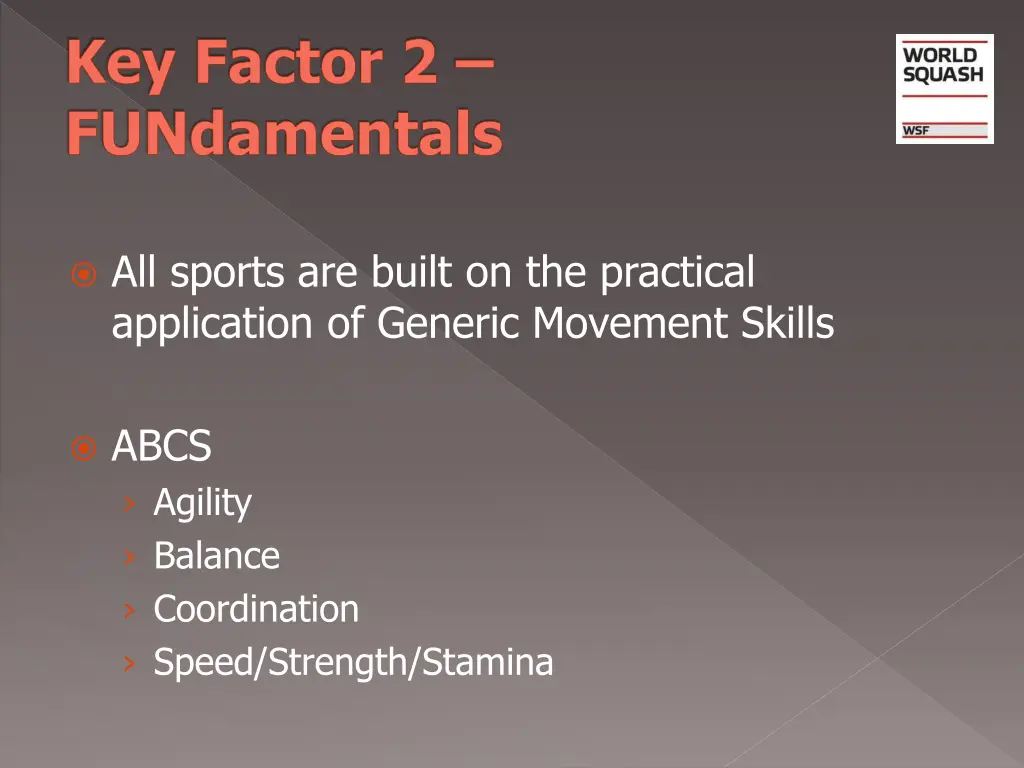 key factor 2 fundamentals