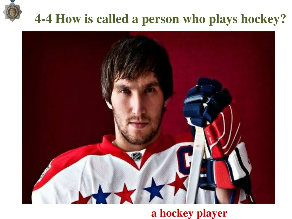 4 4 how is called a person who plays hockey