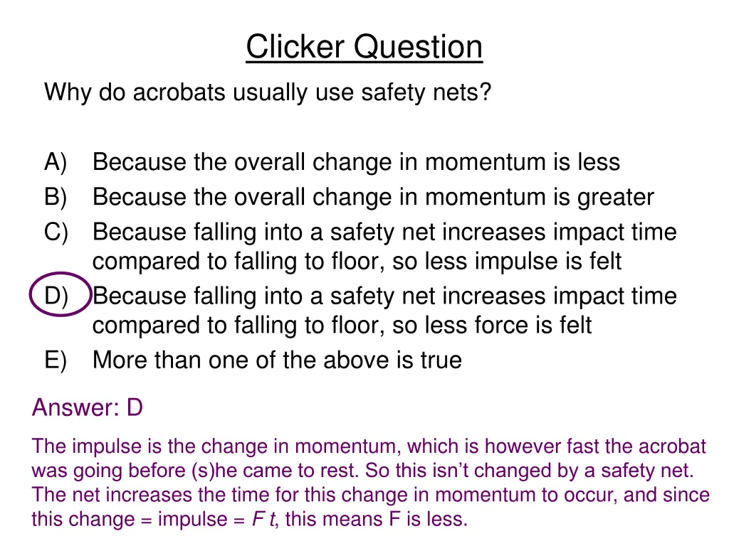 clicker question 1