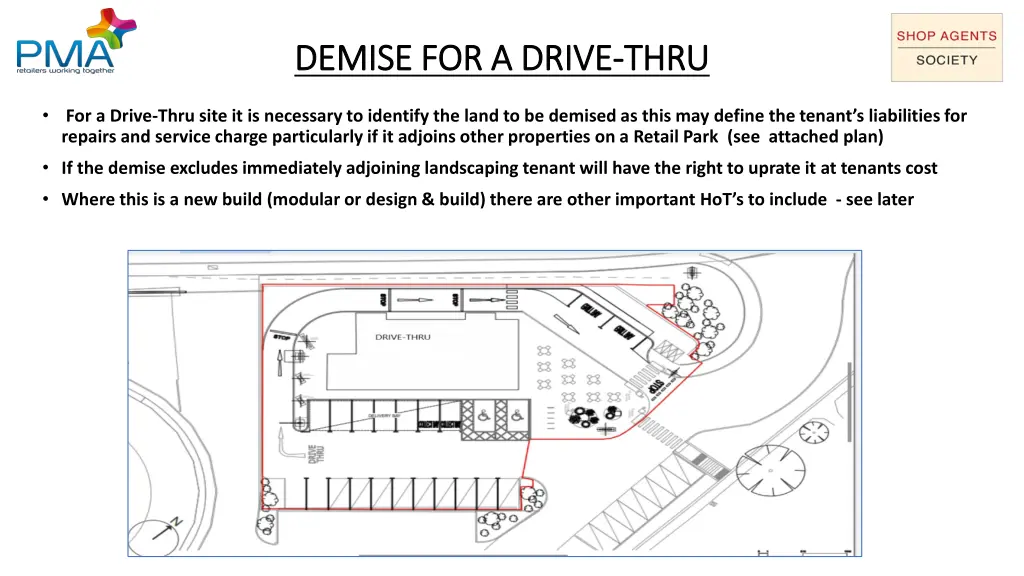 demise for a drive demise for a drive thru