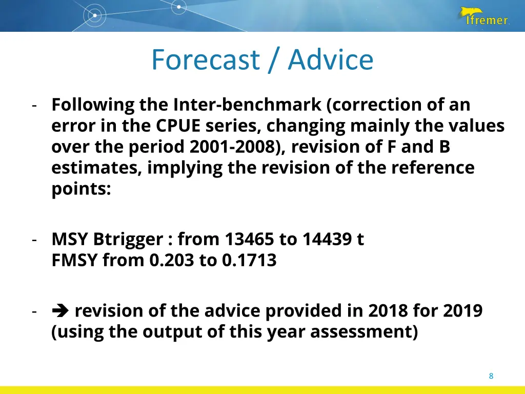 forecast advice