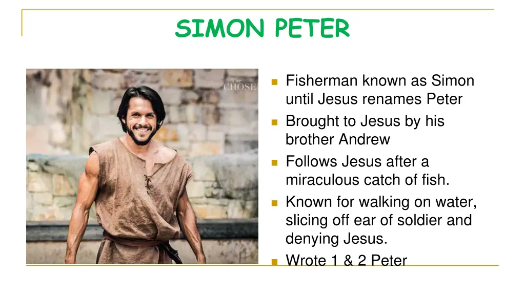 simon peter