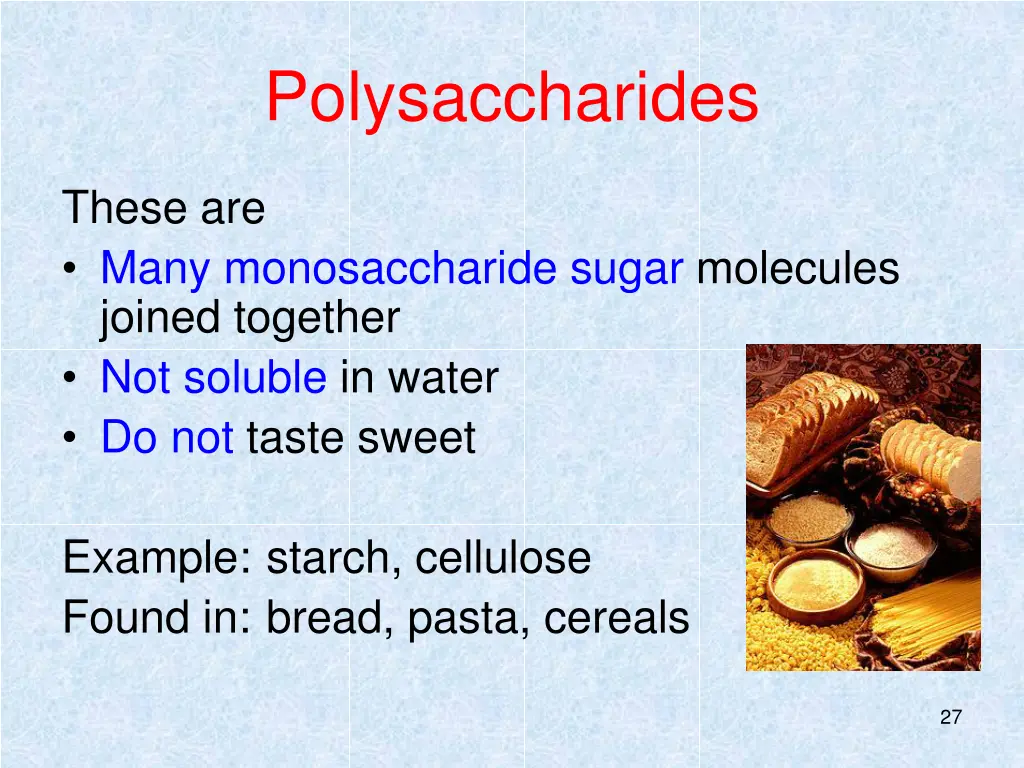 polysaccharides