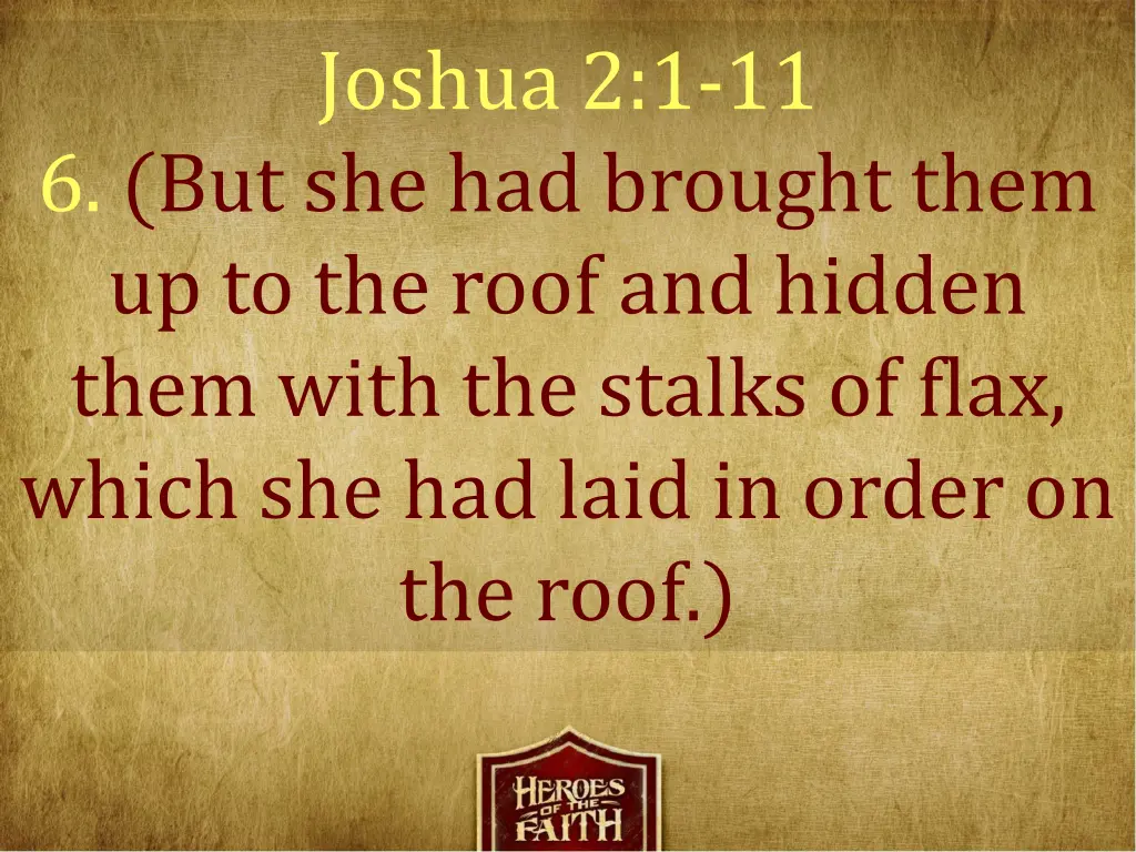 joshua 2 1 11 6