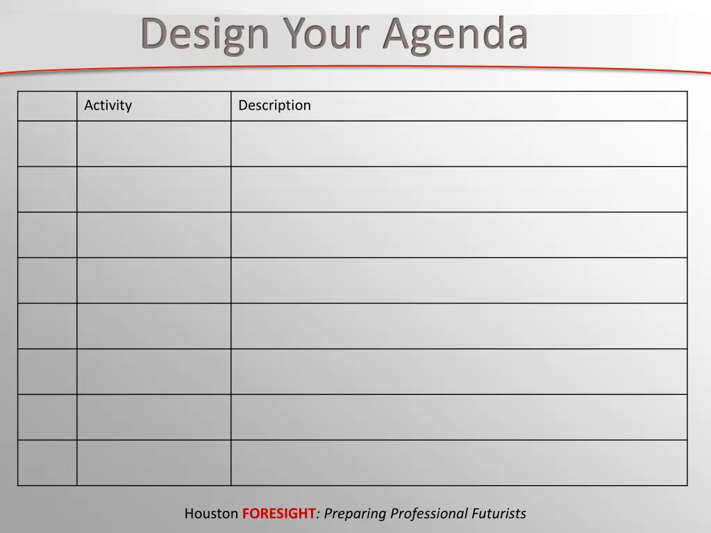 design your agenda 1