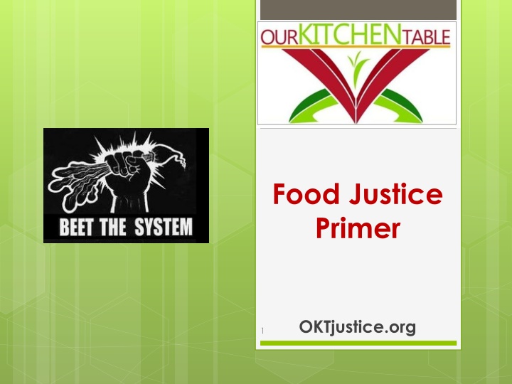 food justice primer