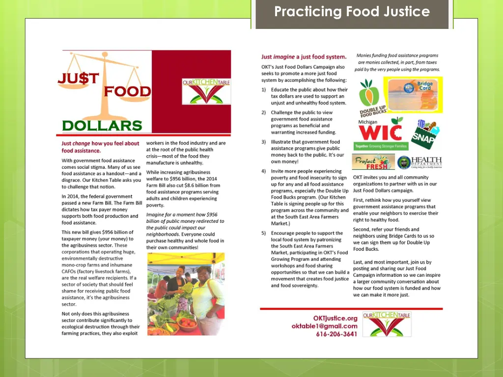 practicing food justice 1