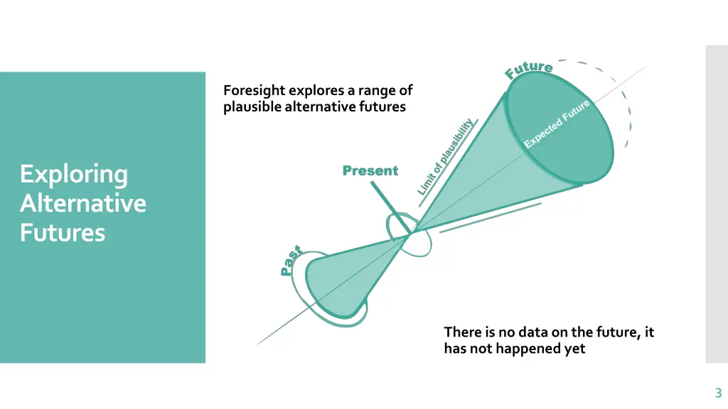 foresight explores a range of plausible