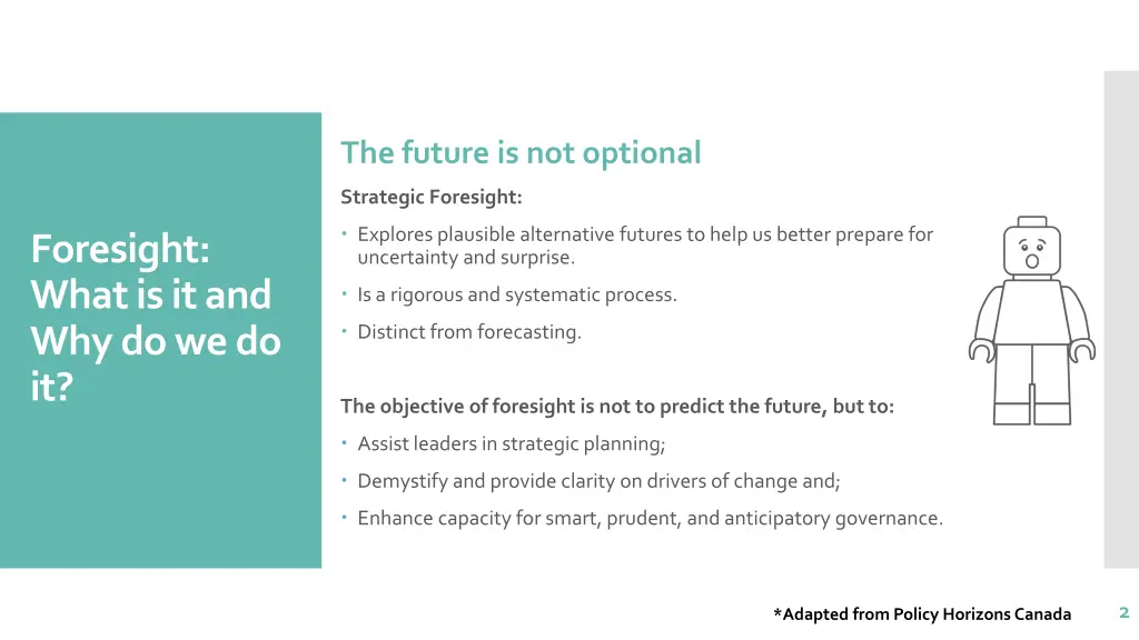 the future is not optional