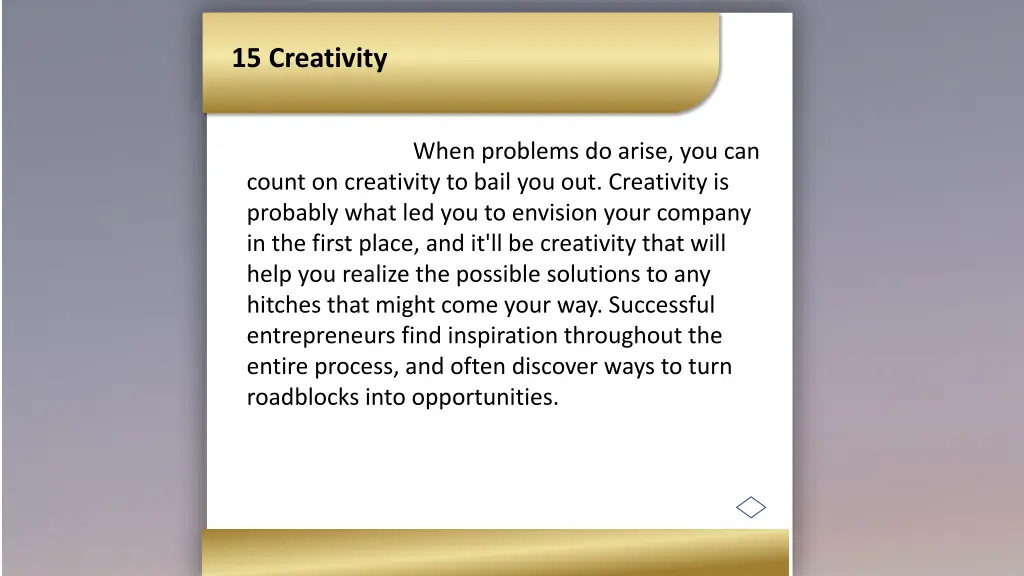 15 creativity