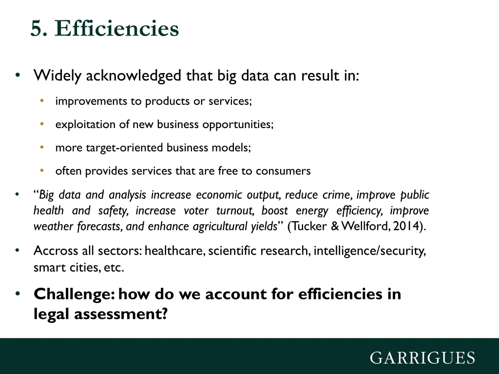 5 efficiencies