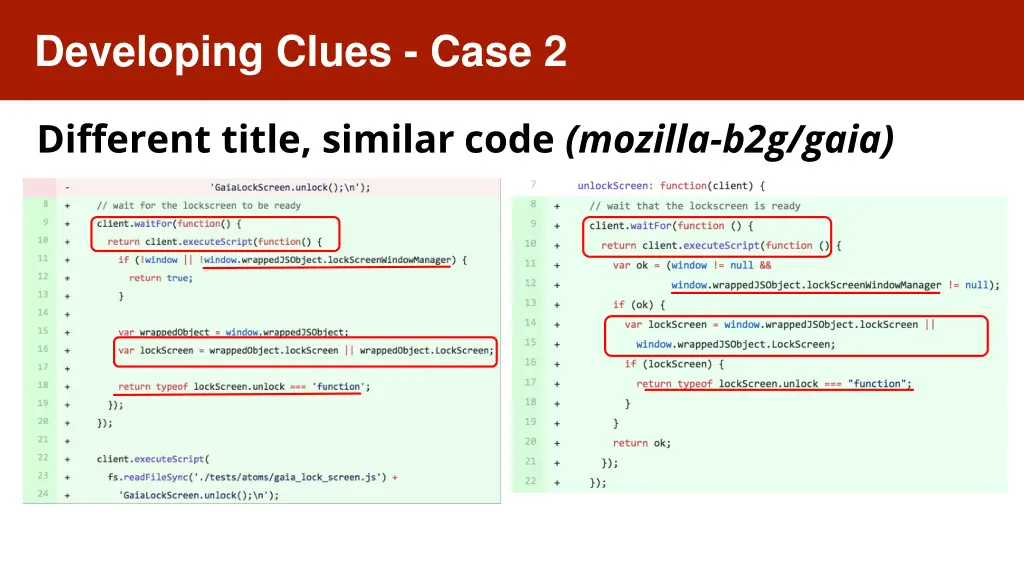 developing clues case 2 1