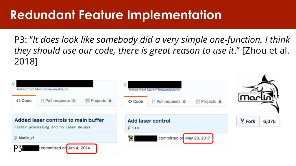 redundant feature implementation