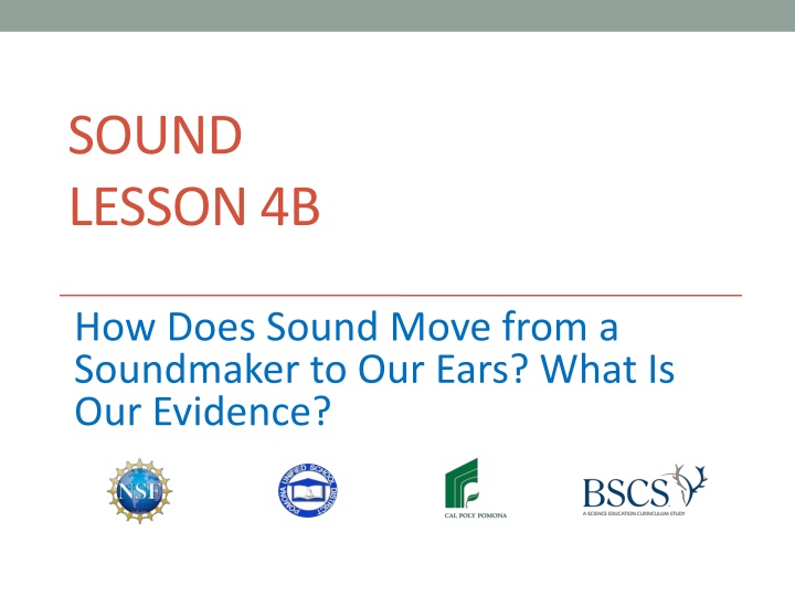 sound lesson 4b